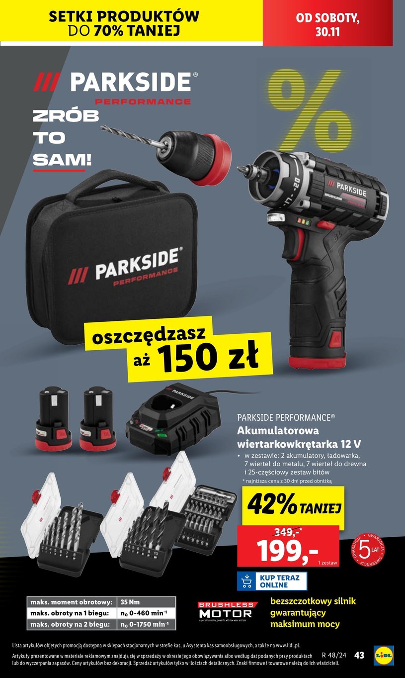 Gazetka: Black week pełen hitów - Lidl - strona 45