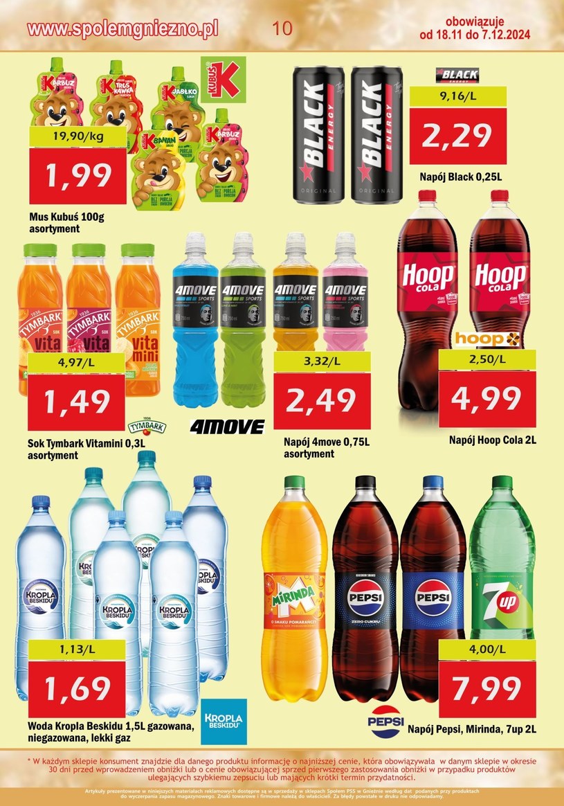 Gazetka: Oferta handlowa Społem Gniezno - strona 10