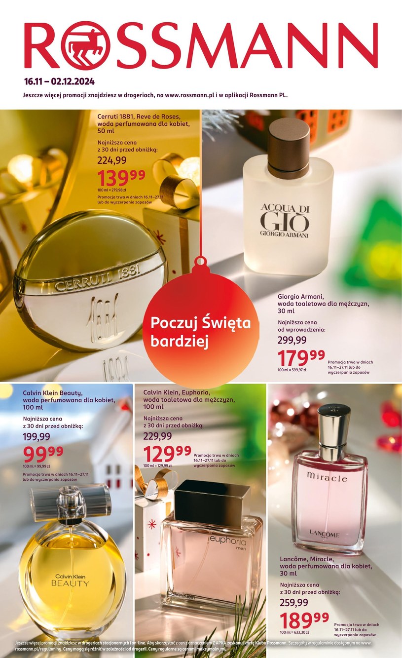 Gazetka promocyjna Rossmann - ważna od 16. 11. 2024 do 02. 12. 2024