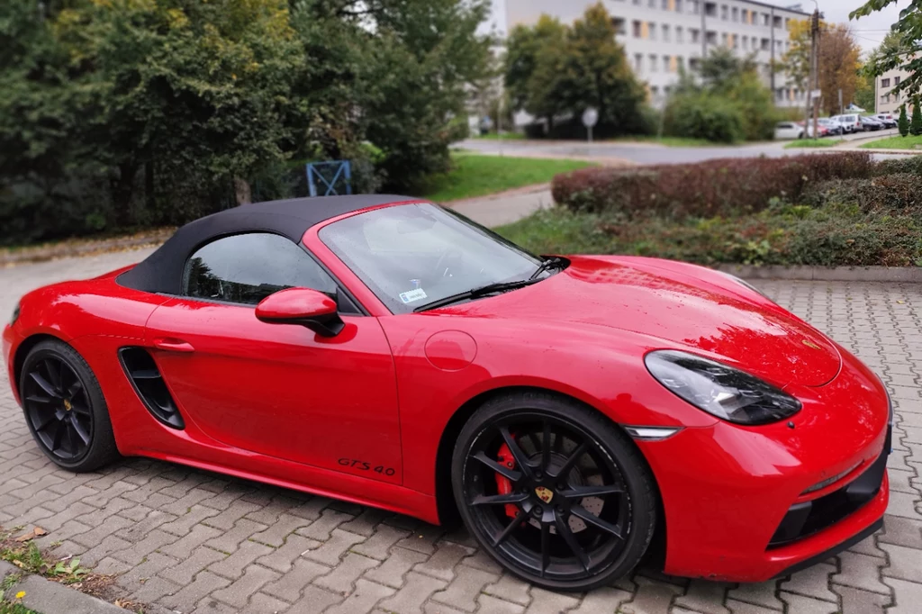 Porsche Boxster GTS / Fot: US Będzin