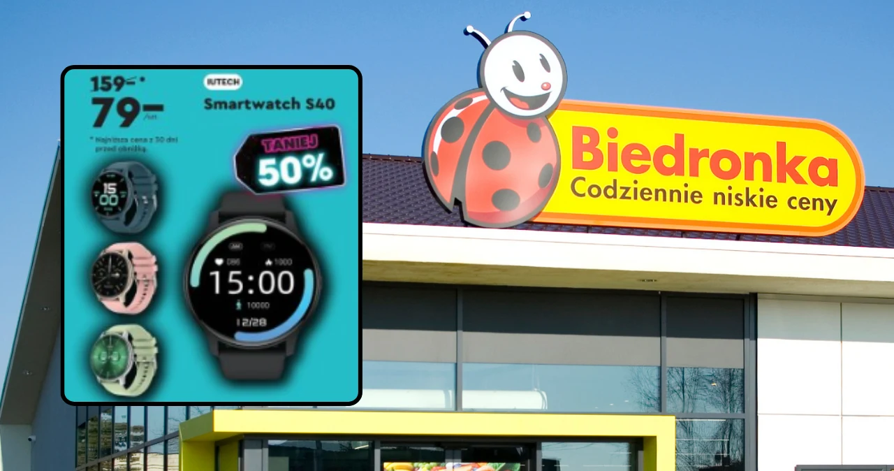 Black Weeks w Biedronce – funkcjonalne smartwatche od 79 zł! Black Weeks w Biedronce – funkcjonalne smartwatche od 79 zł!