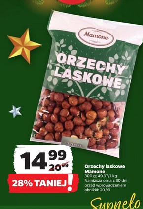 Orzechy laskowe Mamone niska cena