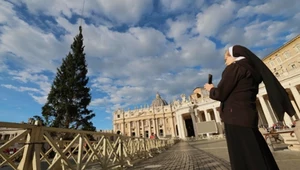 Blokują wycinkę i czuwają przy drzewie. Afera o choinkę dla papieża