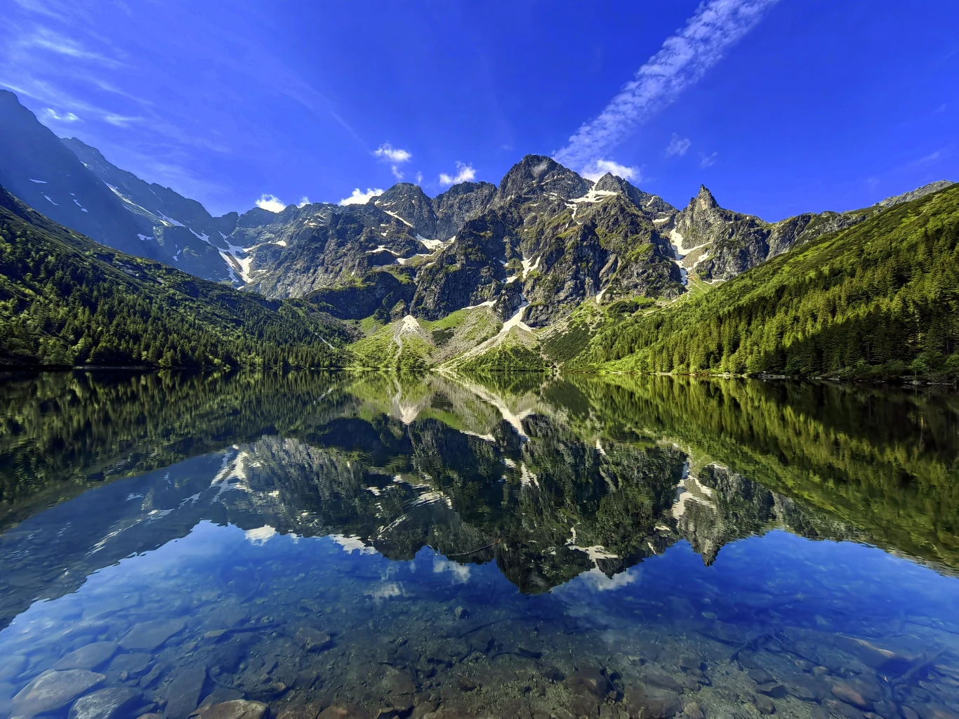 Morskie Oko ma swojego imiennika w Beskidzie Niskim Co kryje się na dnie Morskiego Oka?