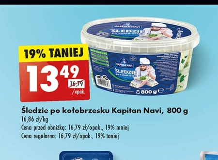 Śledzie Kapitan Navi