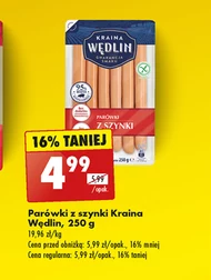 Parówki Kraina Wędlin