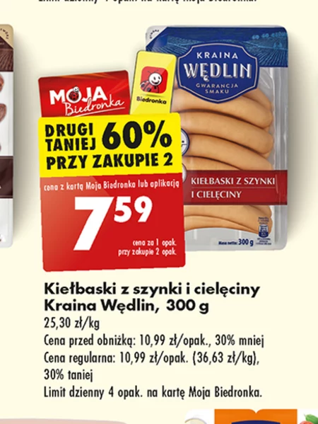 Kiełbaski Kraina Wędlin