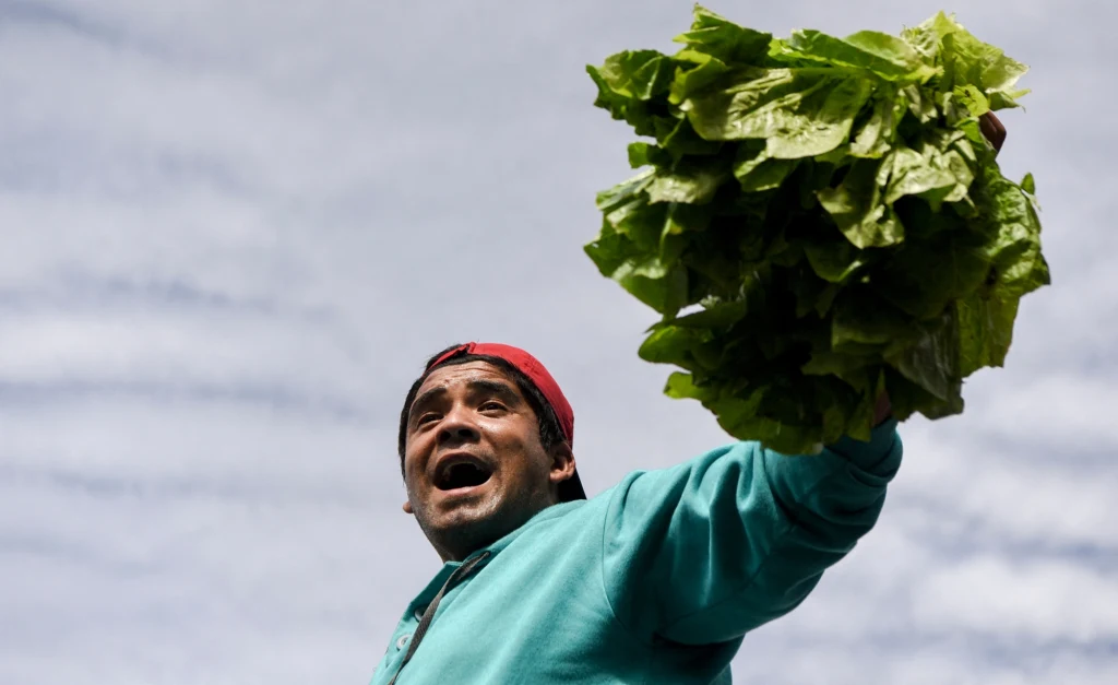 Komisja Europejska chce podpisać umowę o wolnym handlu z krajami Mercosur. Na zdj. argentyński farmer podczas protestu rolników w Buenos Aires