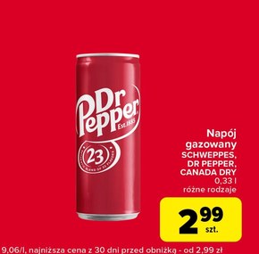 Napój gazowany Dr Pepper niska cena