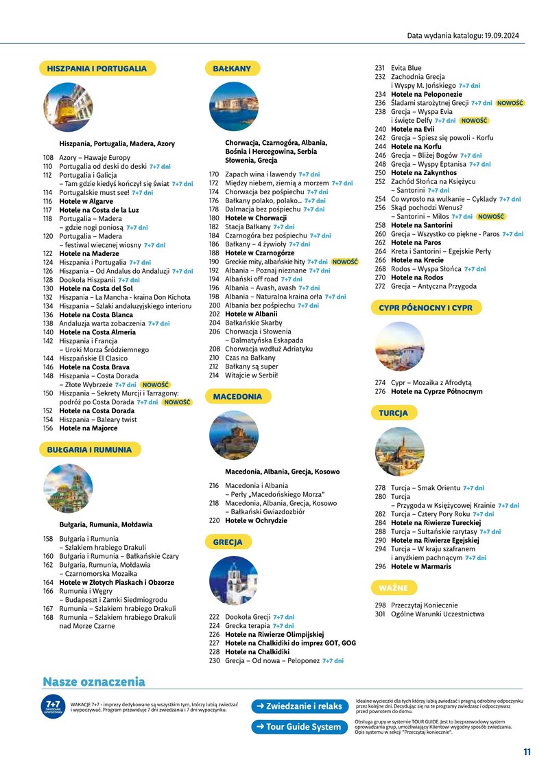 Gazetka: Zwiedzanie i wypoczynek - lato 2025 - Rainbow Tours - strona 11