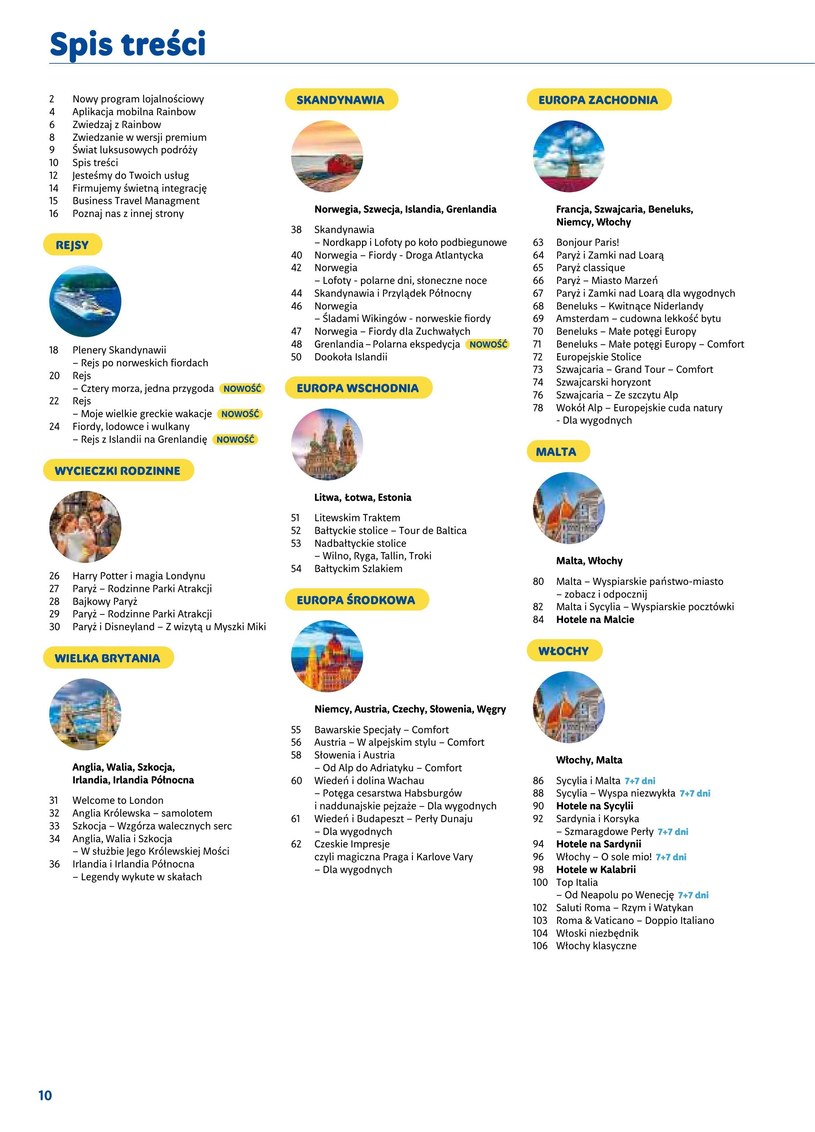 Gazetka: Zwiedzanie i wypoczynek - lato 2025 - Rainbow Tours - strona 10