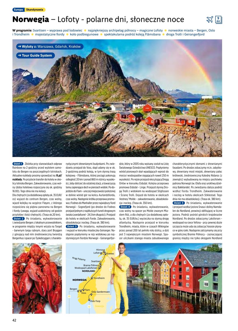 Gazetka: Zwiedzanie i wypoczynek - lato 2025 - Rainbow Tours - strona 42