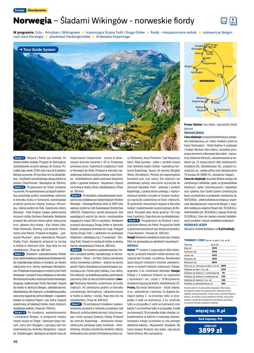 Gazetka: Zwiedzanie i wypoczynek - lato 2025 - Rainbow Tours - strona 46