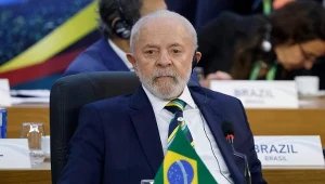 Prezydent Brazylii Luiz Inacio Lula da Silva podczas szczytu państw G20