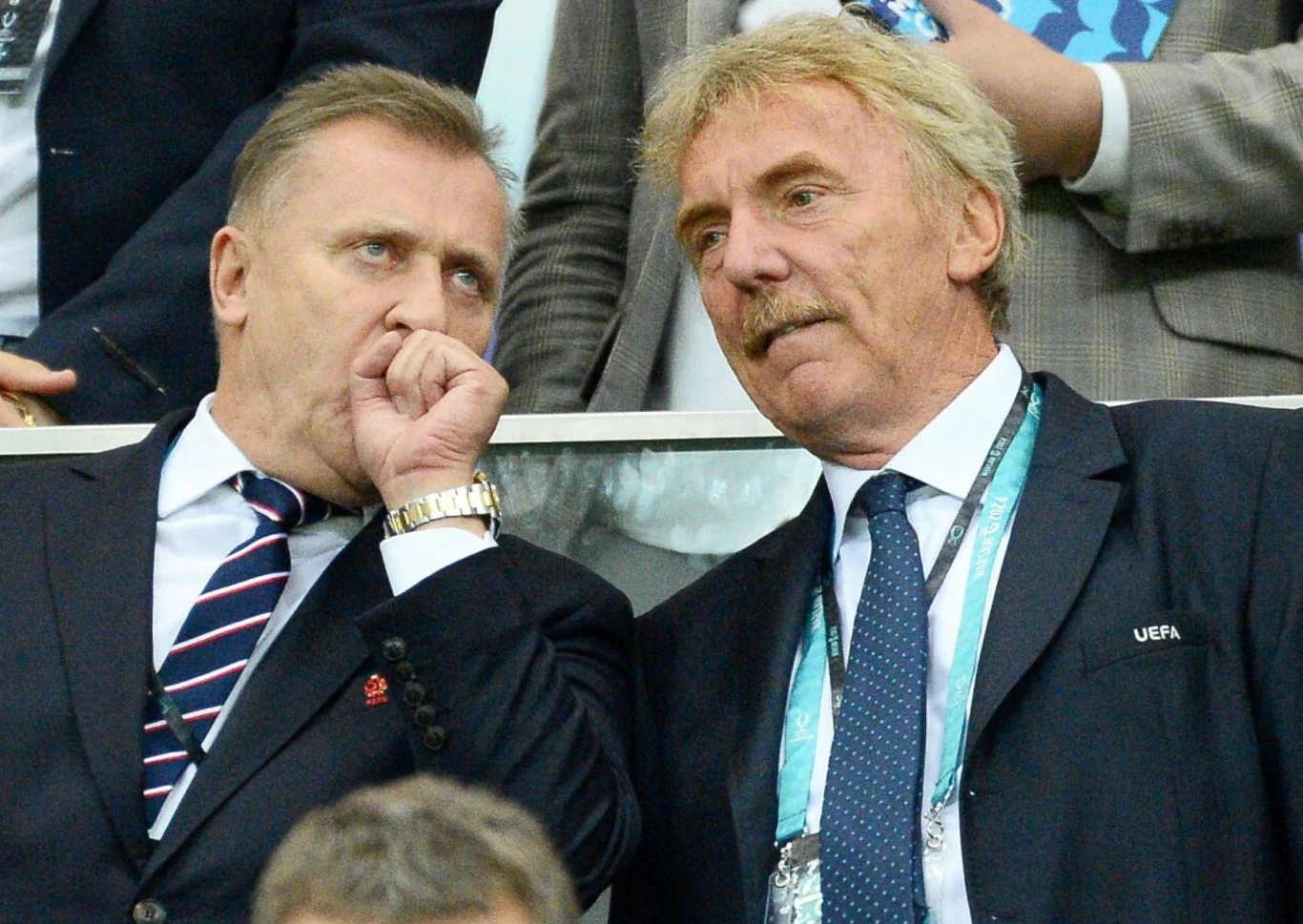 Cezary Kulesza i Zbigniew Boniek Cezary Kulsza i Zbigniew Boniek