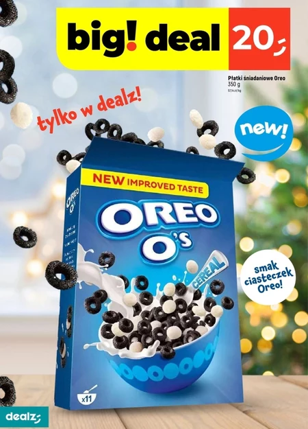 Płatki śniadaniowe Oreo