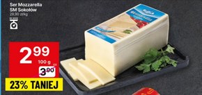 Mozzarella Sokołów niska cena