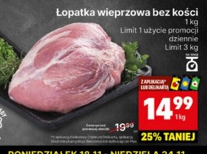 Łopatka bez kości Limit niska cena