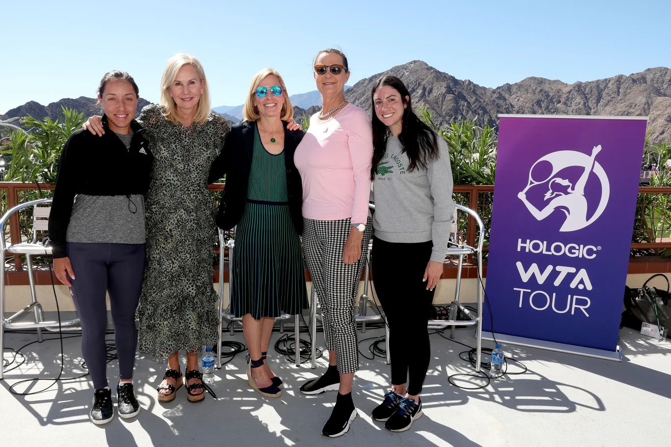 Christina McHale (z prawej) angażowała się w działania Rady Zawodniczek Christina McHale (z prawej) angażowała się w działania Rady Zawodniczek