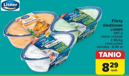 Lisner Śledź atlantycki w sosie tatarskim 280 g