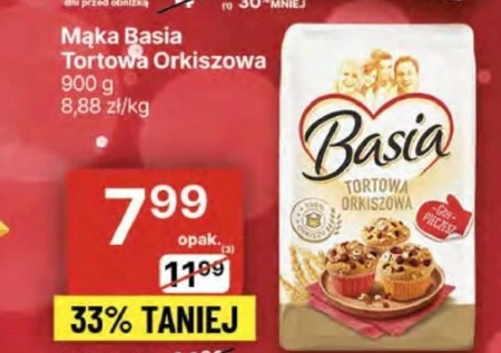 Basia Mąka tortowa orkiszowa 900 g
