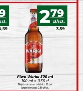 Warka Classic Piwo jasne 500 ml niska cena