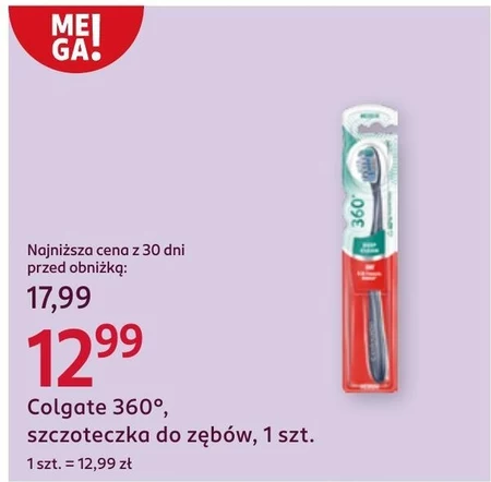 Szczoteczka do zębów Colgate 360 Deep Clean Średnia