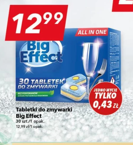 Tabletki do zmywarki Big Effect