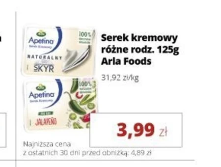 Serek kremowy Arla