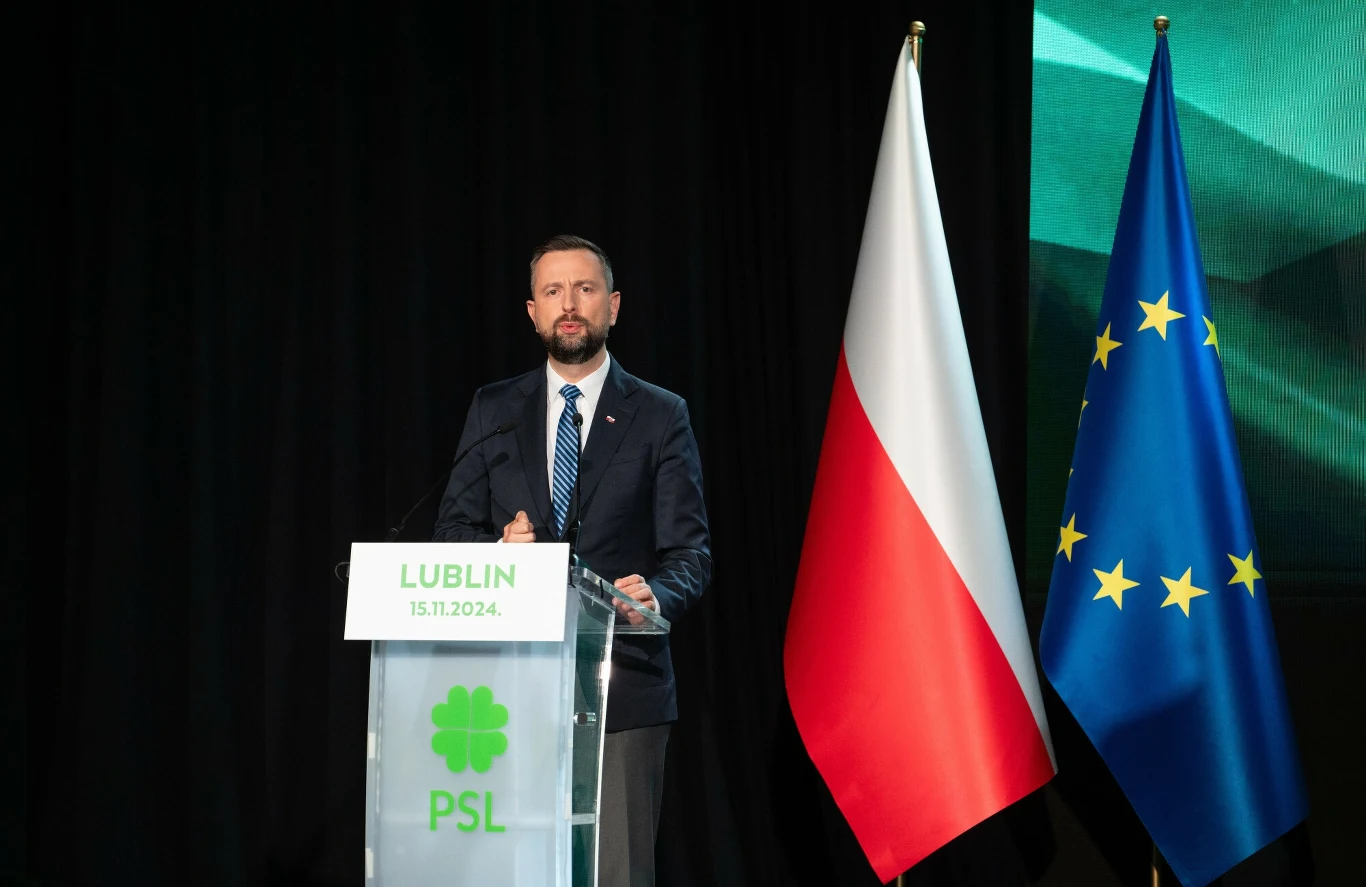 Władysław Kosiniak-Kamysz na konwencji PSL w Lublinie Władysław Kosiniak-Kamysz na konwencji PSL w Lublinie