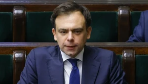 Związkowcy nie są zachwyceni rządową propozycją podniesienia płacy minimalnej w przyszłym roku. na zdj. minister finansów Andrzej Domański 