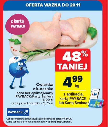 Ćwiartka z kurczaka Carrefour