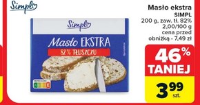 Masło Simple niska cena