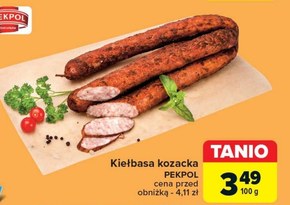 Kiełbasa Pekpol niska cena