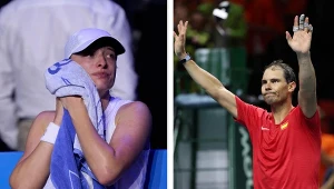 Iga Świątek żegna Rafaela Nadala