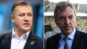 Cezary Kulesza i Zbigniew Boniek