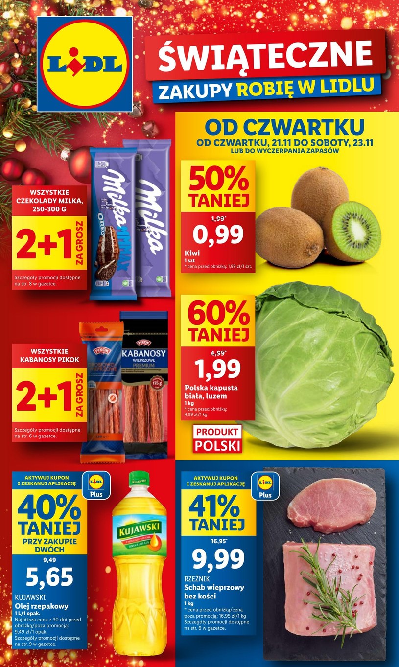 Gazetka promocyjna Lidl - ważna od 21. 11. 2024 do 23. 11. 2024