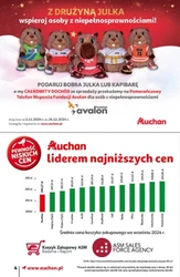 Zaczarowane święta w Auchan Supermarket 