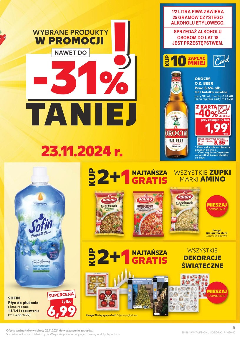 Gazetka: Black Weekowy szał cenowy! - Kaufland - strona 5