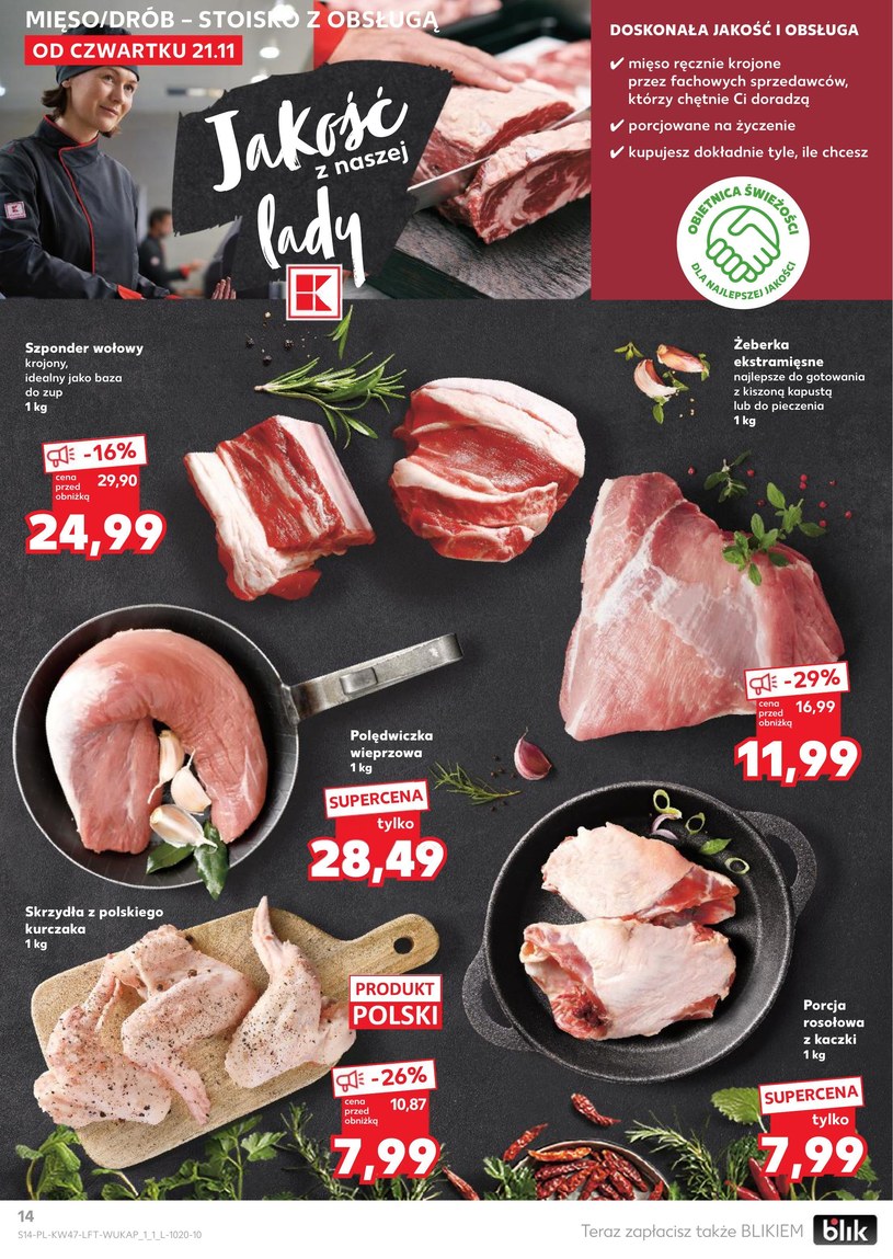 Gazetka: Black Weekowy szał cenowy! - Kaufland - strona 14