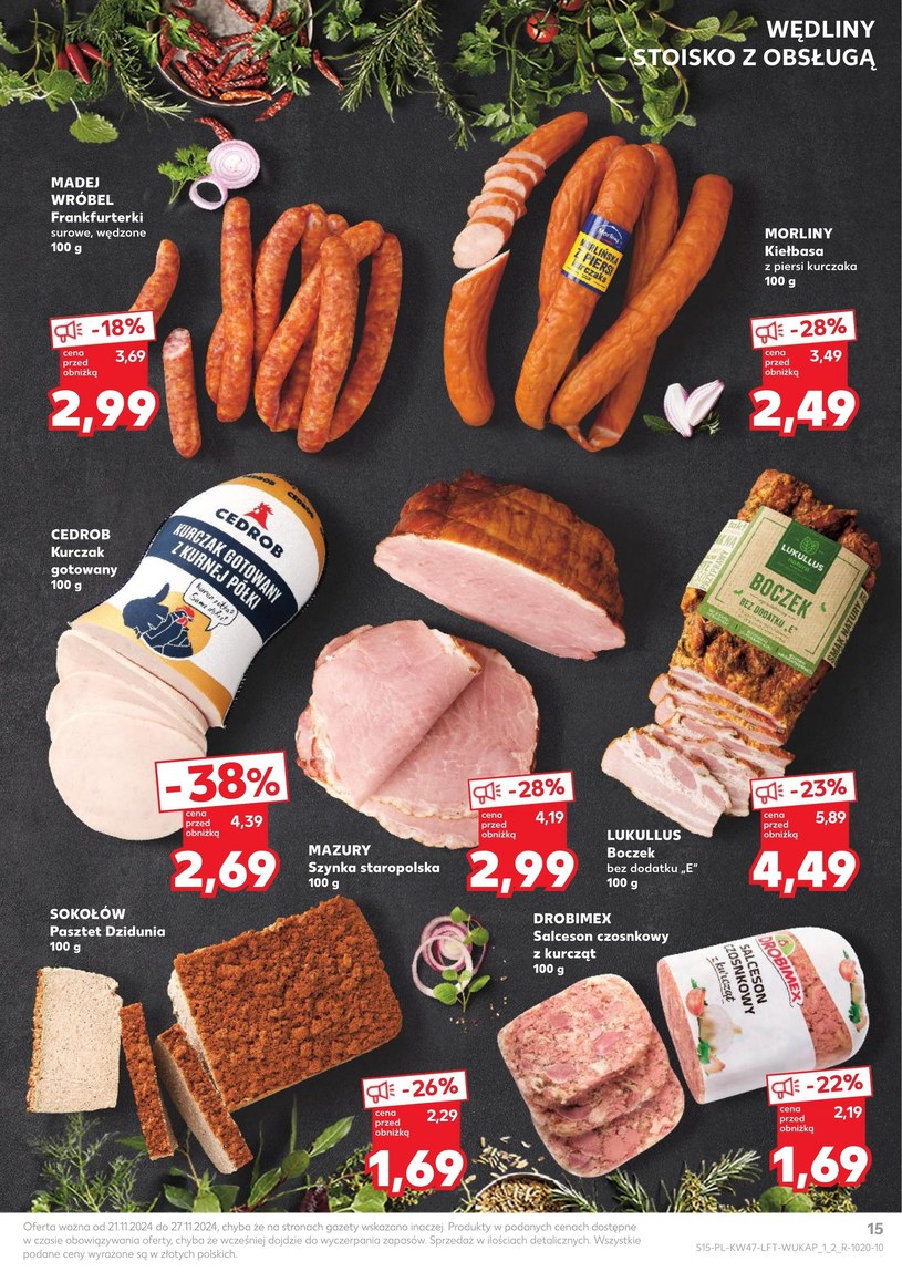 Gazetka: Black Weekowy szał cenowy! - Kaufland - strona 15