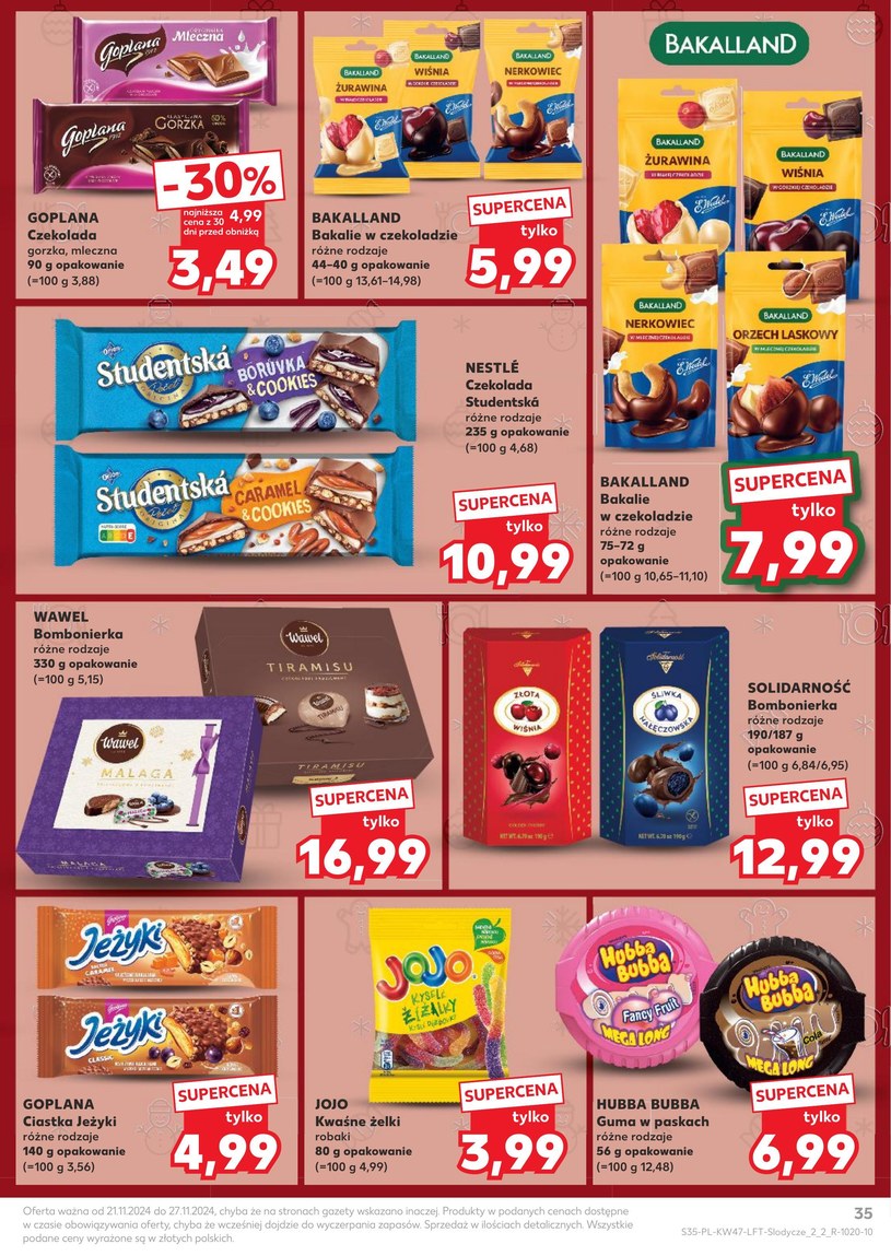 Gazetka: Black Weekowy szał cenowy! - Kaufland - strona 35