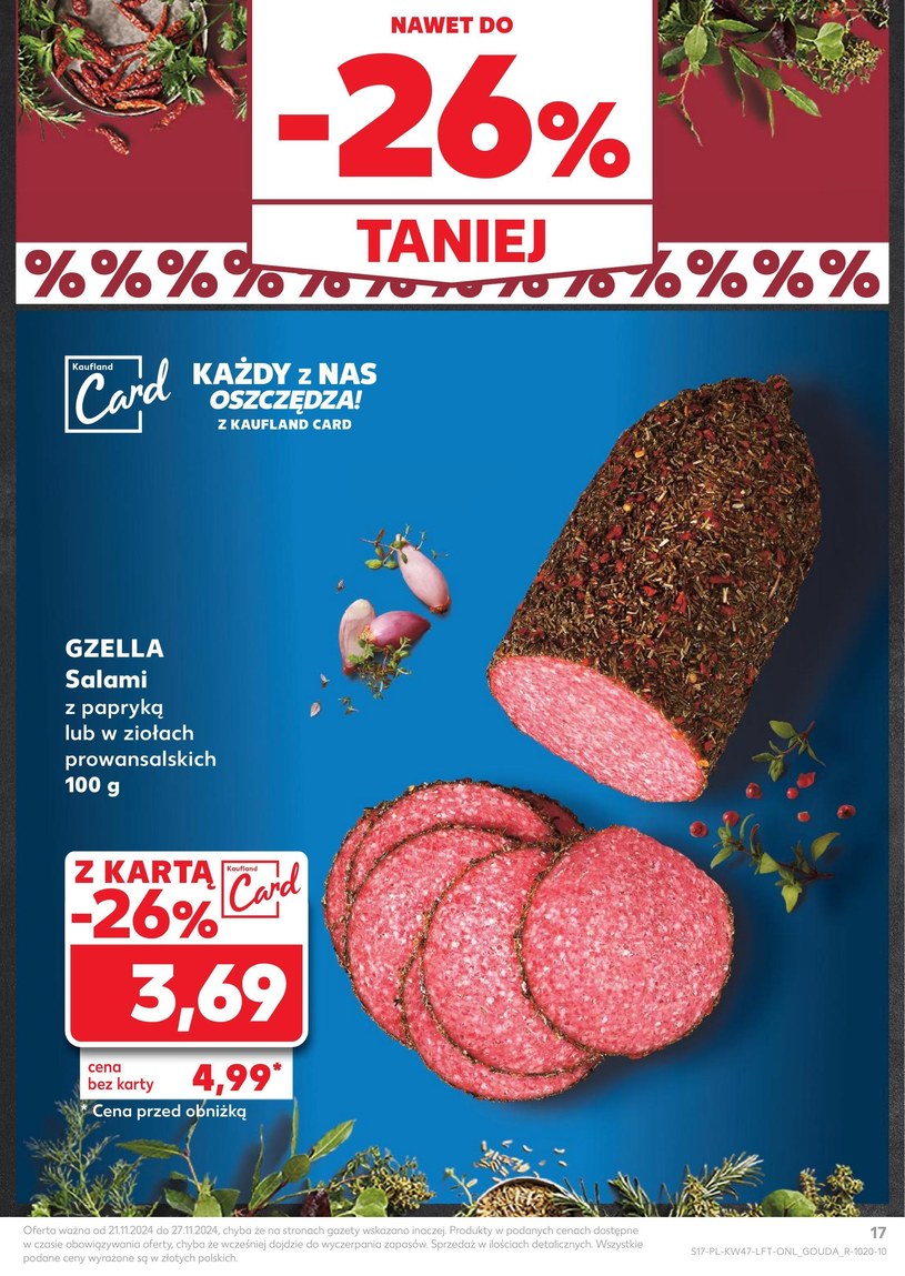 Gazetka: Black Weekowy szał cenowy! - Kaufland - strona 17