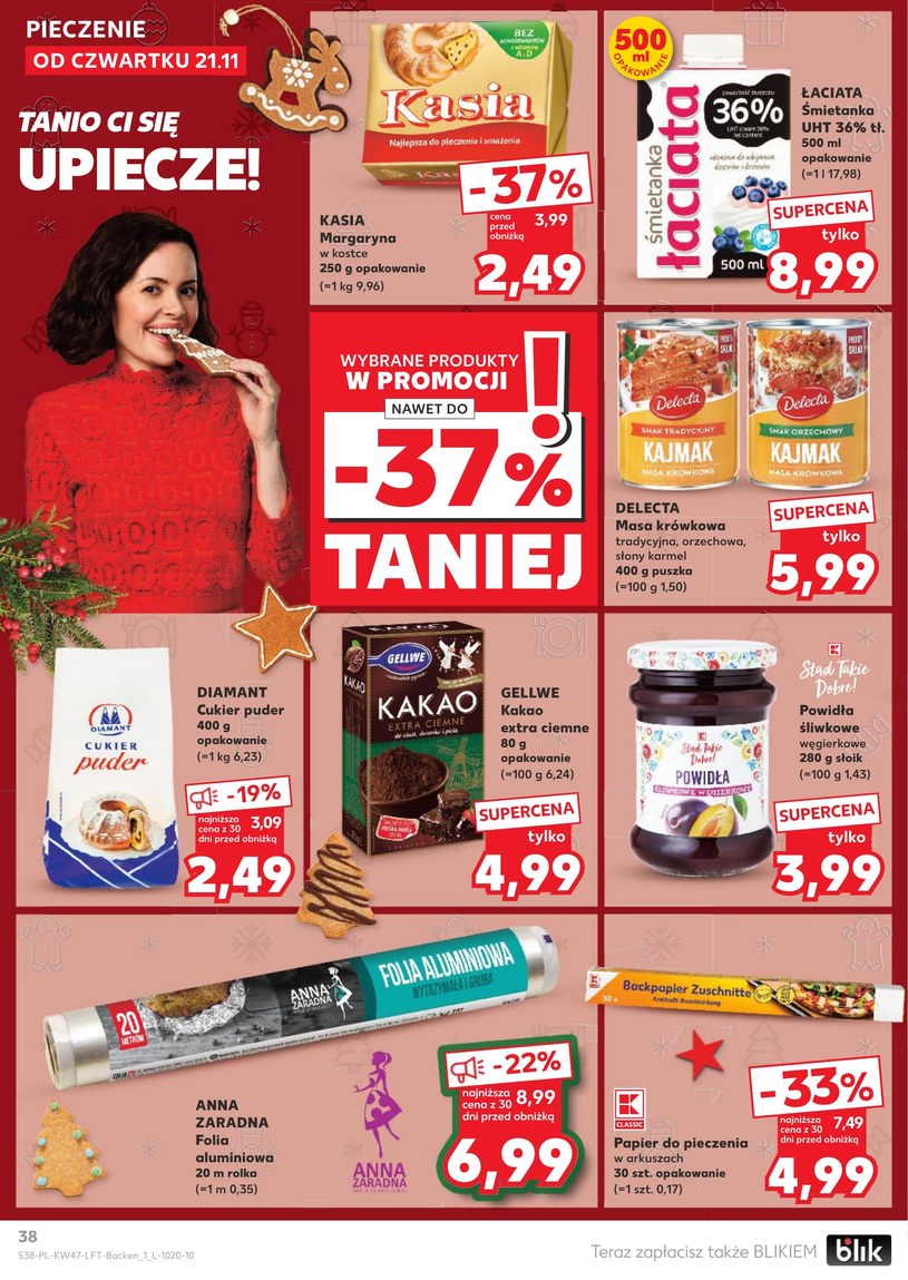 Gazetka: Black Weekowy szał cenowy! - Kaufland - strona 38