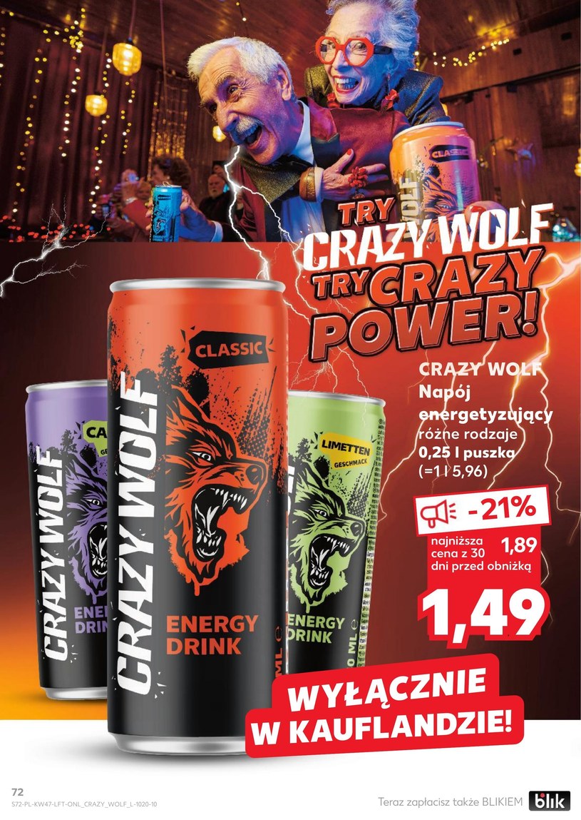 Gazetka: Black Weekowy szał cenowy! - Kaufland - strona 72