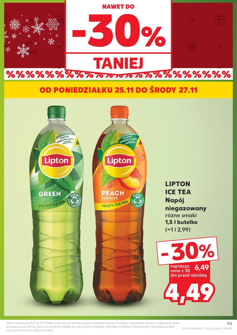 Gazetka: Black Weekowy szał cenowy! - Kaufland - strona 95