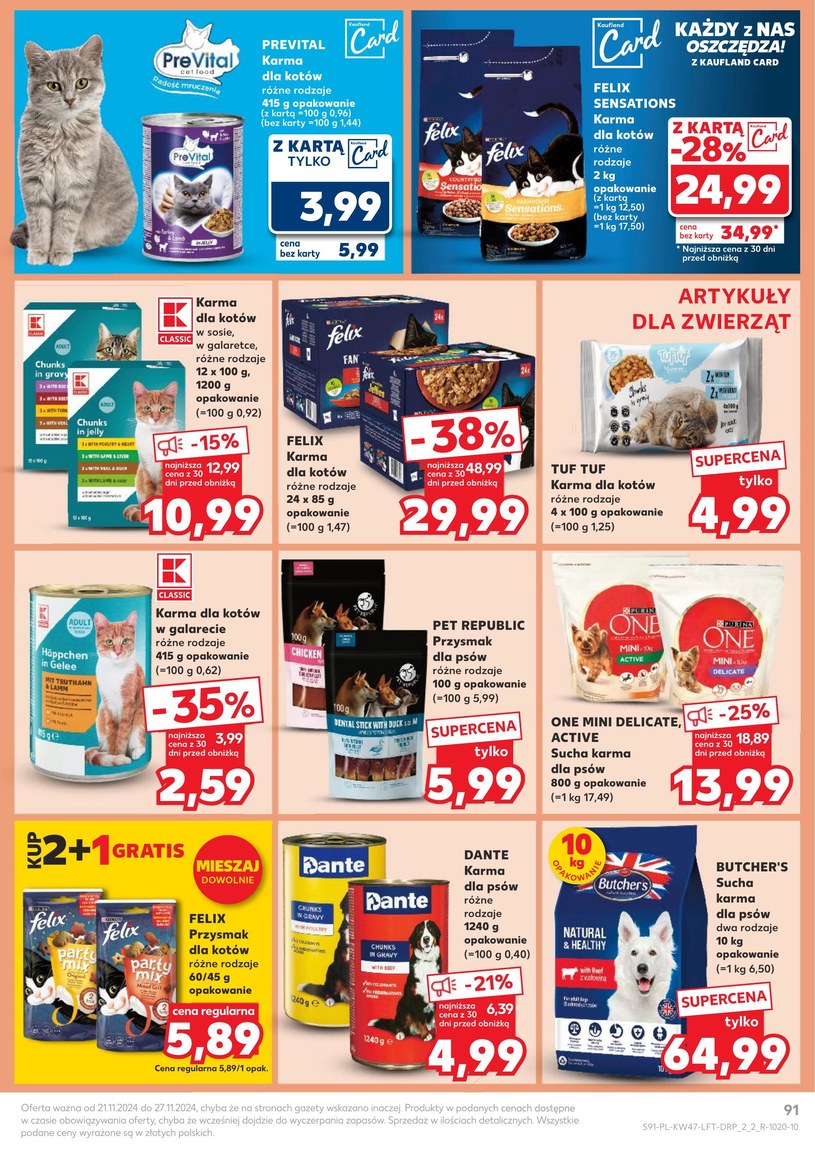 Gazetka: Black Weekowy szał cenowy! - Kaufland - strona 91