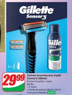 Zestaw kosmetyków Gillette niska cena