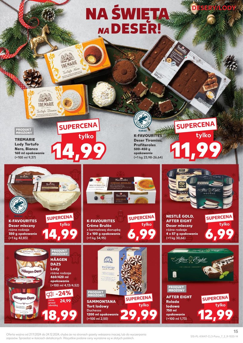 Gazetka: Święta takie, jak lubisz! - Kaufland - strona 15