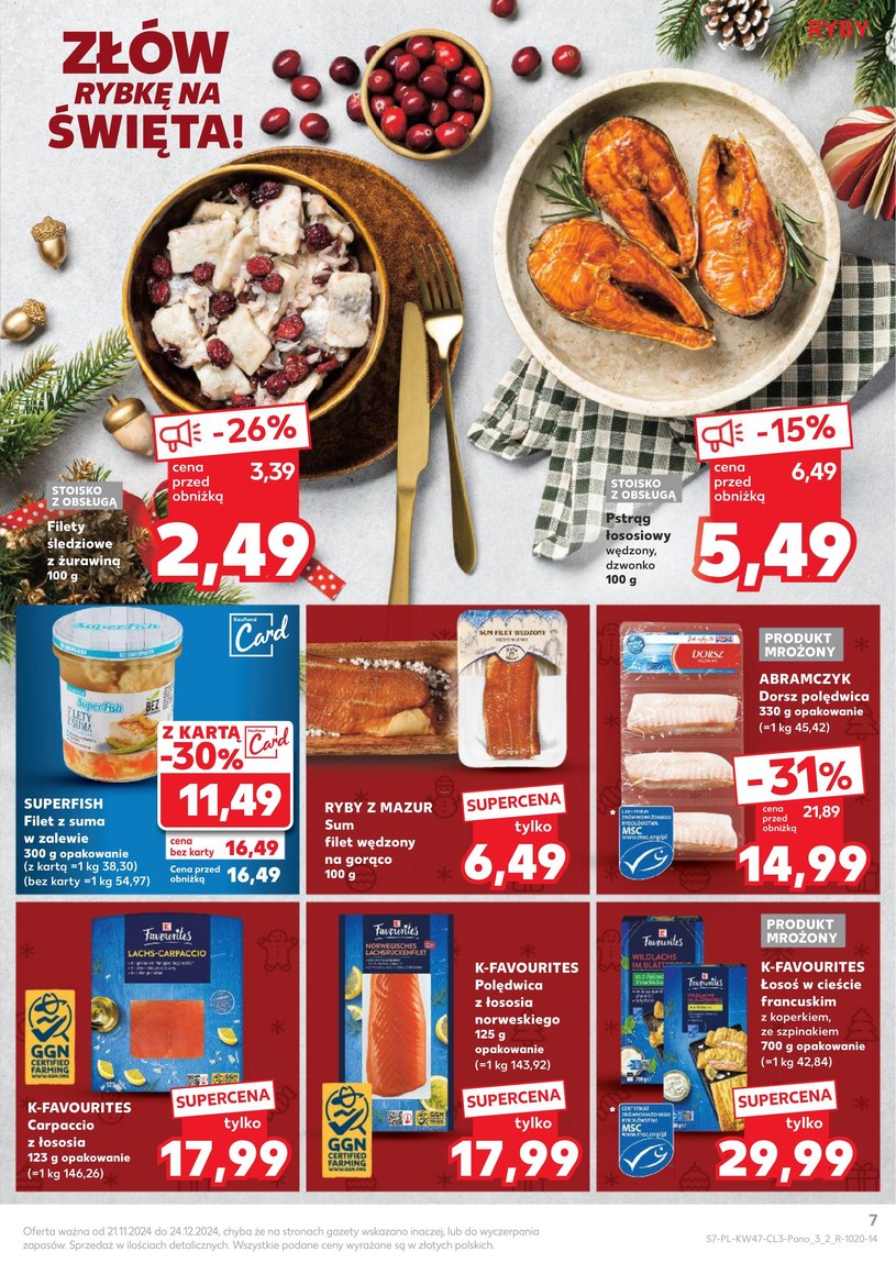 Gazetka: Święta takie, jak lubisz! - Kaufland - strona 7